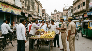 Dispute Over Fruit Cart